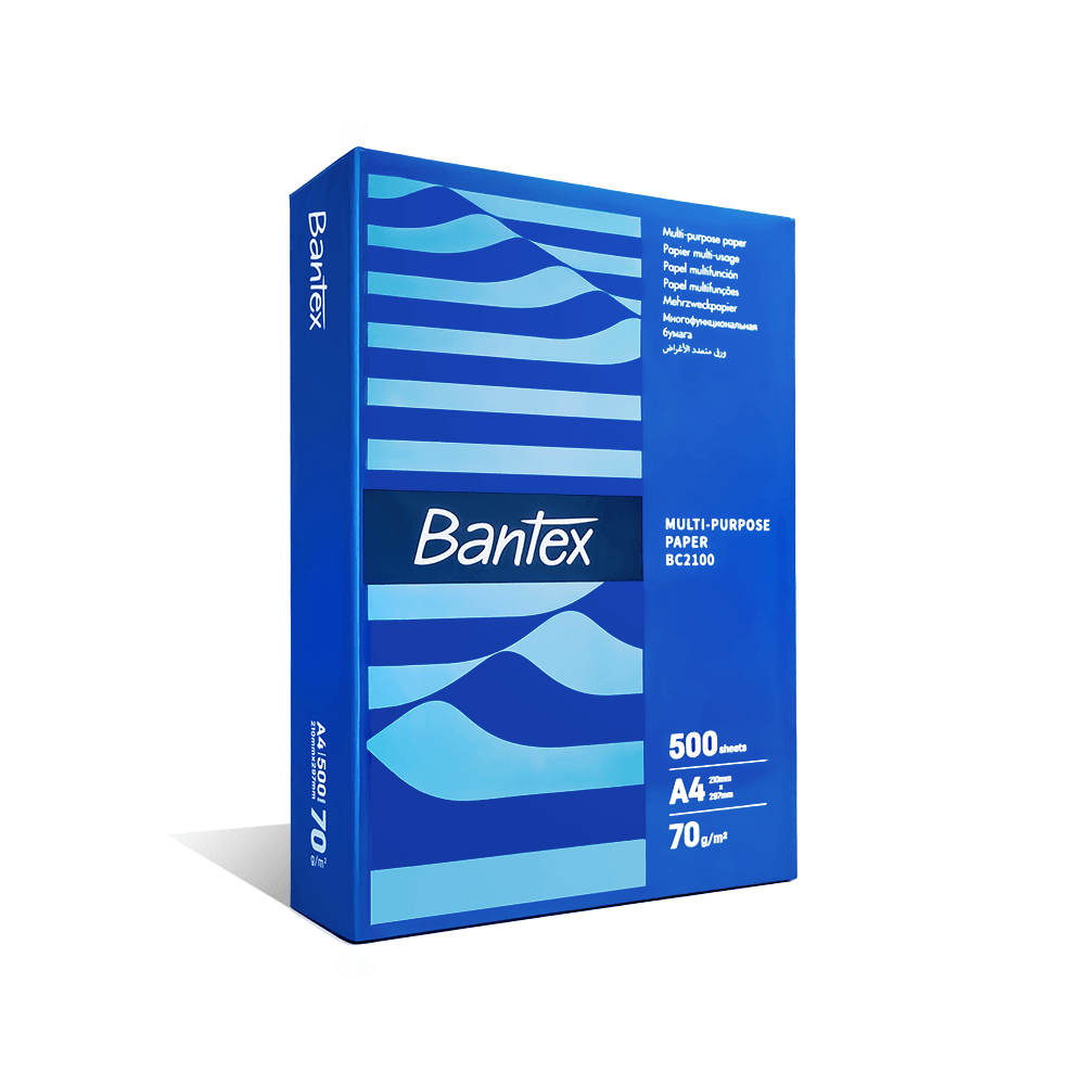 กระดาษถ่ายเอกสาร BANTEX BC2100-MX-01 A4 70แกรม 1รีม 500แผ่น